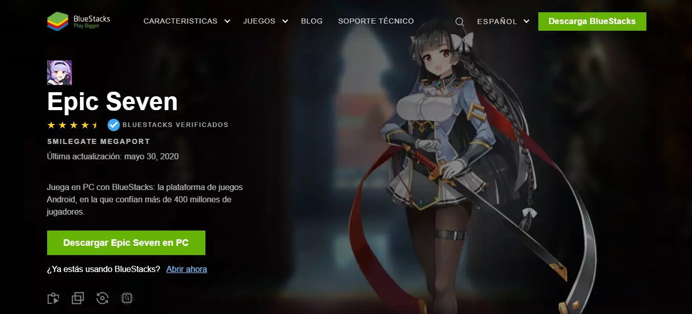 Cómo descargar Epic Seven on PC