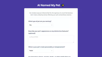 AI Named My Pet screenshot