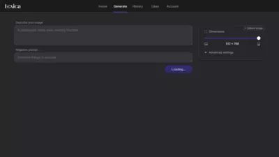 Aperture (by Lexica) screenshot