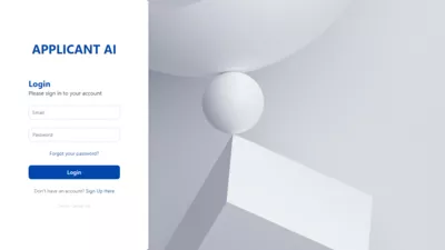 Applicant AI screenshot