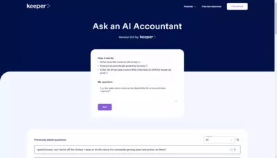 Ask an AI Accountant screenshot