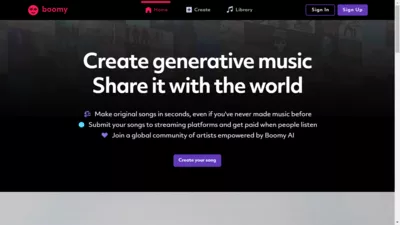 Boomy screenshot