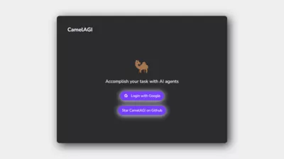 CamelAGI screenshot