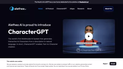 Character GPT screenshot