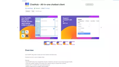 ChatHub screenshot