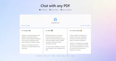 ChatPDF screenshot