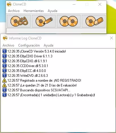 PCのためのCloneCDの無料ダウンロード。 日本語