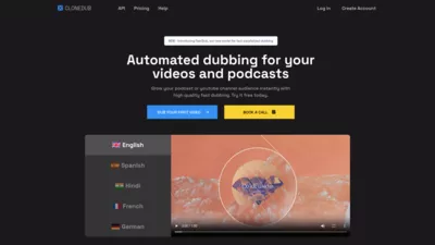 CloneDub screenshot