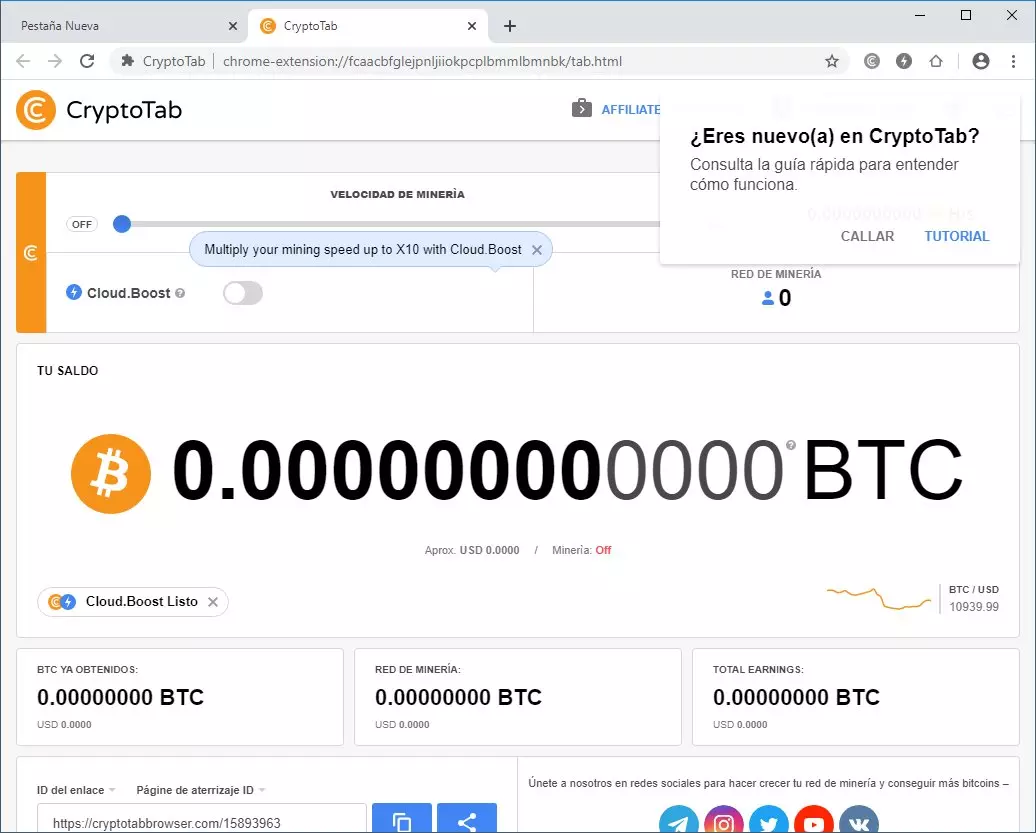 Download CryptoTab browser for Windows 7