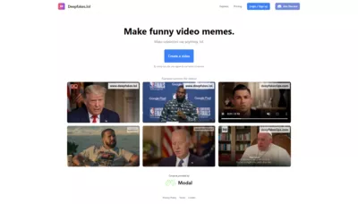 Deepfakes.lol screenshot