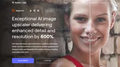 Gigapixel AI Upscaler screenshot