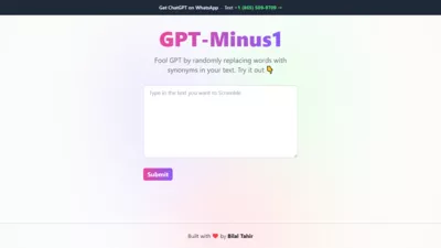 GPT-Minus1 screenshot