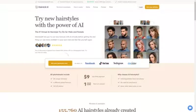 Hairstyle AI screenshot