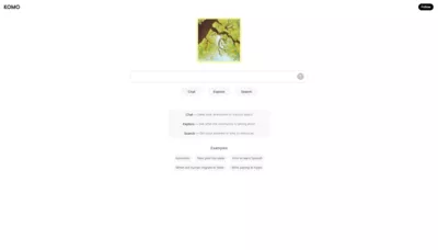 Komo Search screenshot