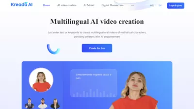 Kreado AI screenshot