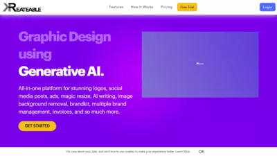 Kreateable screenshot