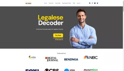 Legalese Decoder screenshot
