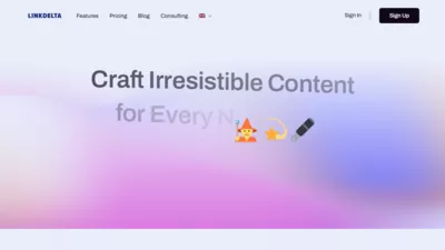 Linkdelta screenshot