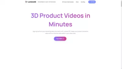 Lumiere3D screenshot