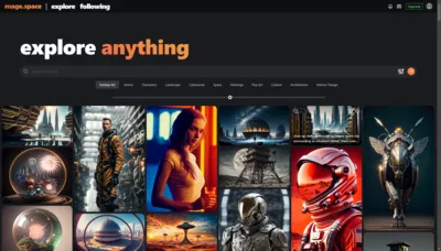 Mage.Space screenshot