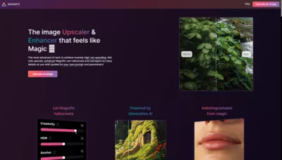 Magnific screenshot