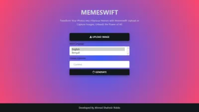 MemeSwift screenshot