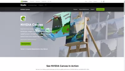 NVIDIA Canvas screenshot