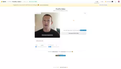 Pix2Pix Video screenshot 2