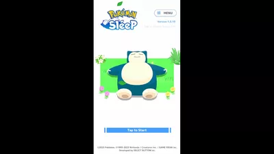 Pokémon Sleep screenshot