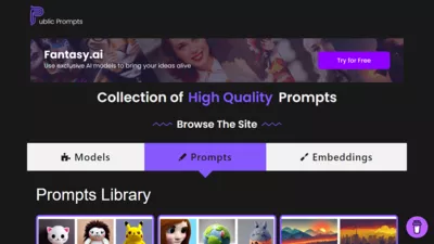 Public Prompts screenshot