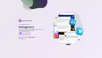 Social Comments GPT screenshot