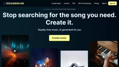 Soundraw screenshot