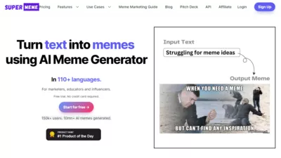 Supermeme.ai screenshot