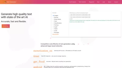 Text Generator screenshot