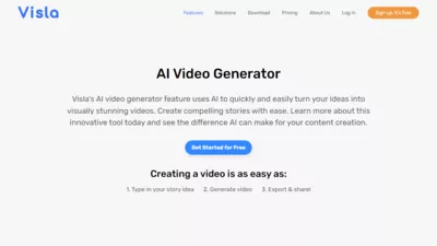 Visla screenshot