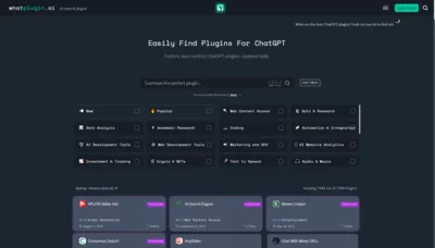 WhatPlugin.ai screenshot